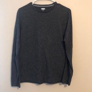 Old Navy Warm Gray Long Sleeve Tee Shirt S…
